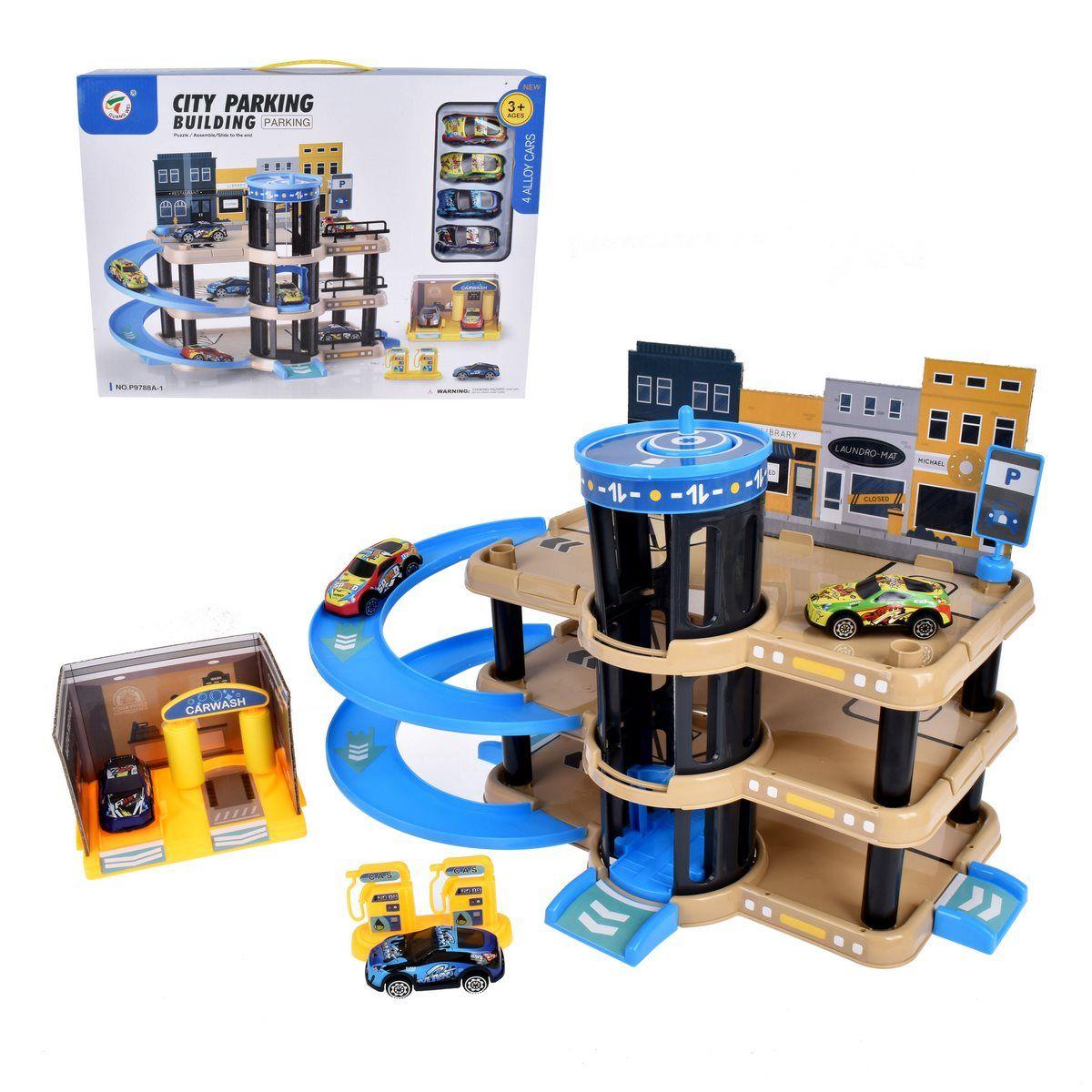 Estacionamiento 3 Pisos Con 4 Autos-0