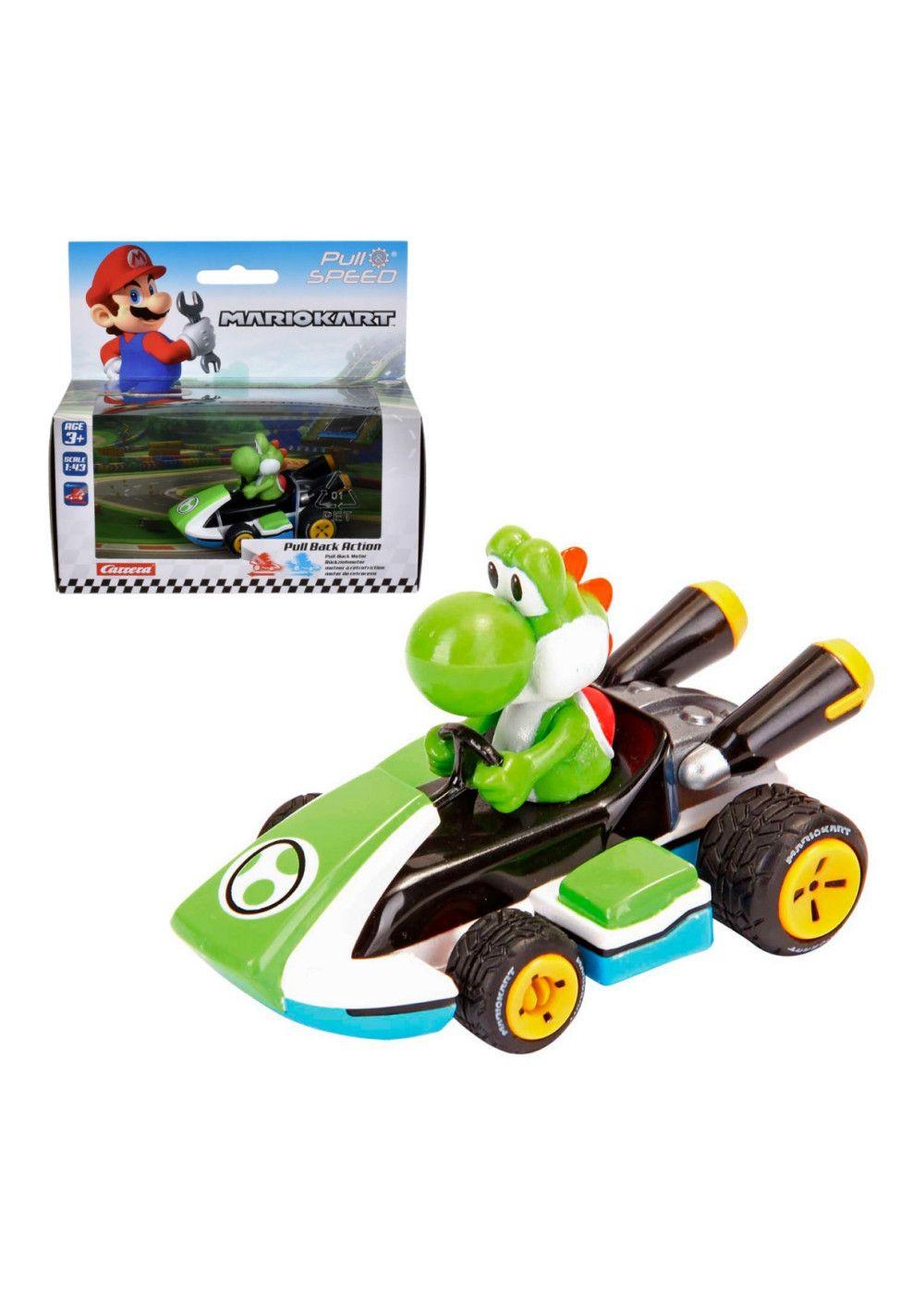 Auto Pull Back Nintendo Mario Kart 8 Escala 1:43 - Yoshi-0