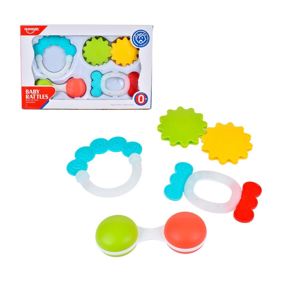 Set 4 Mordedores Con Sonajeros-1