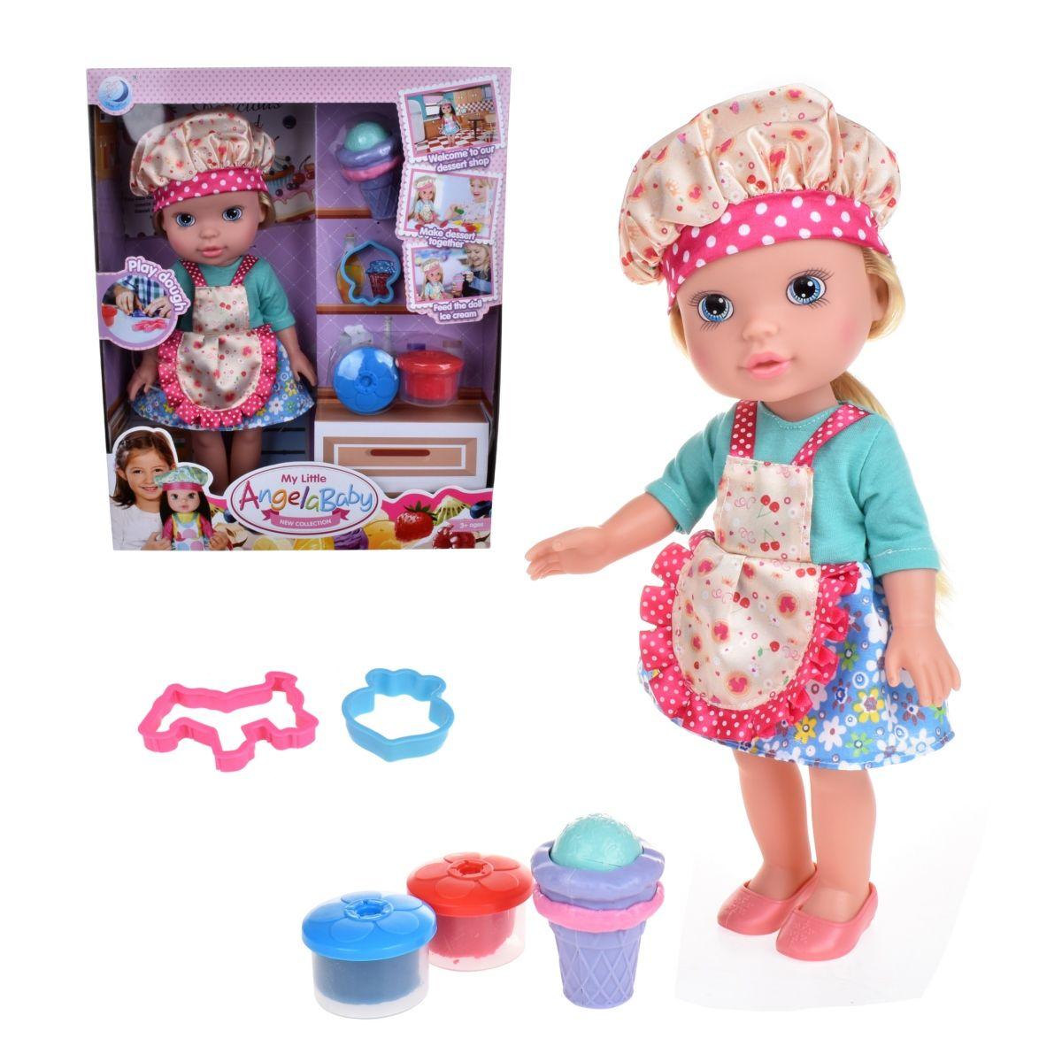 Muñeca Chef De 30 Cms Con Set De Masas Y Accesorios - Rubia-1