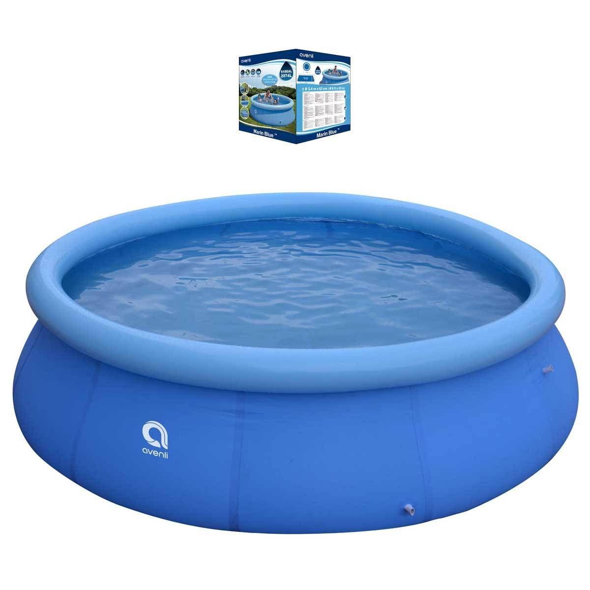 Piscina Redonda De 240x63 Cms De 2.000 Litros-0