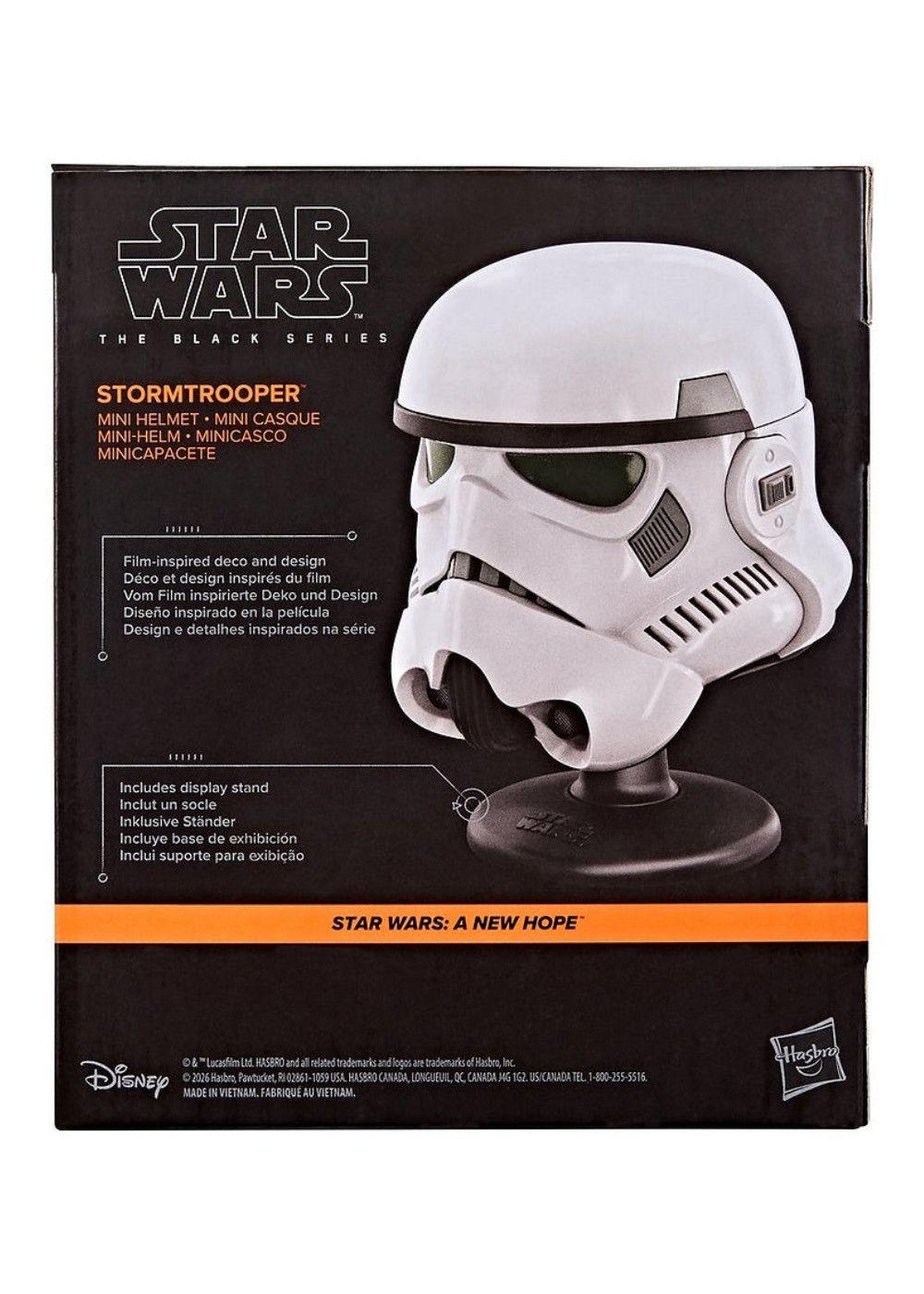 STAR WARS CASCO COLECCIONABLE STORMTROOPER PEQUEÑO-7