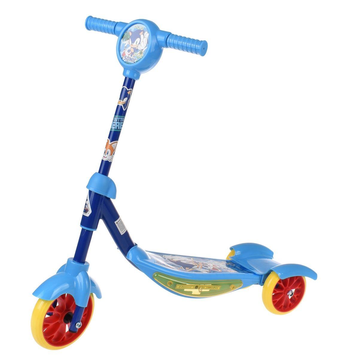 Tri-Scooter Con Luces Sonic-1