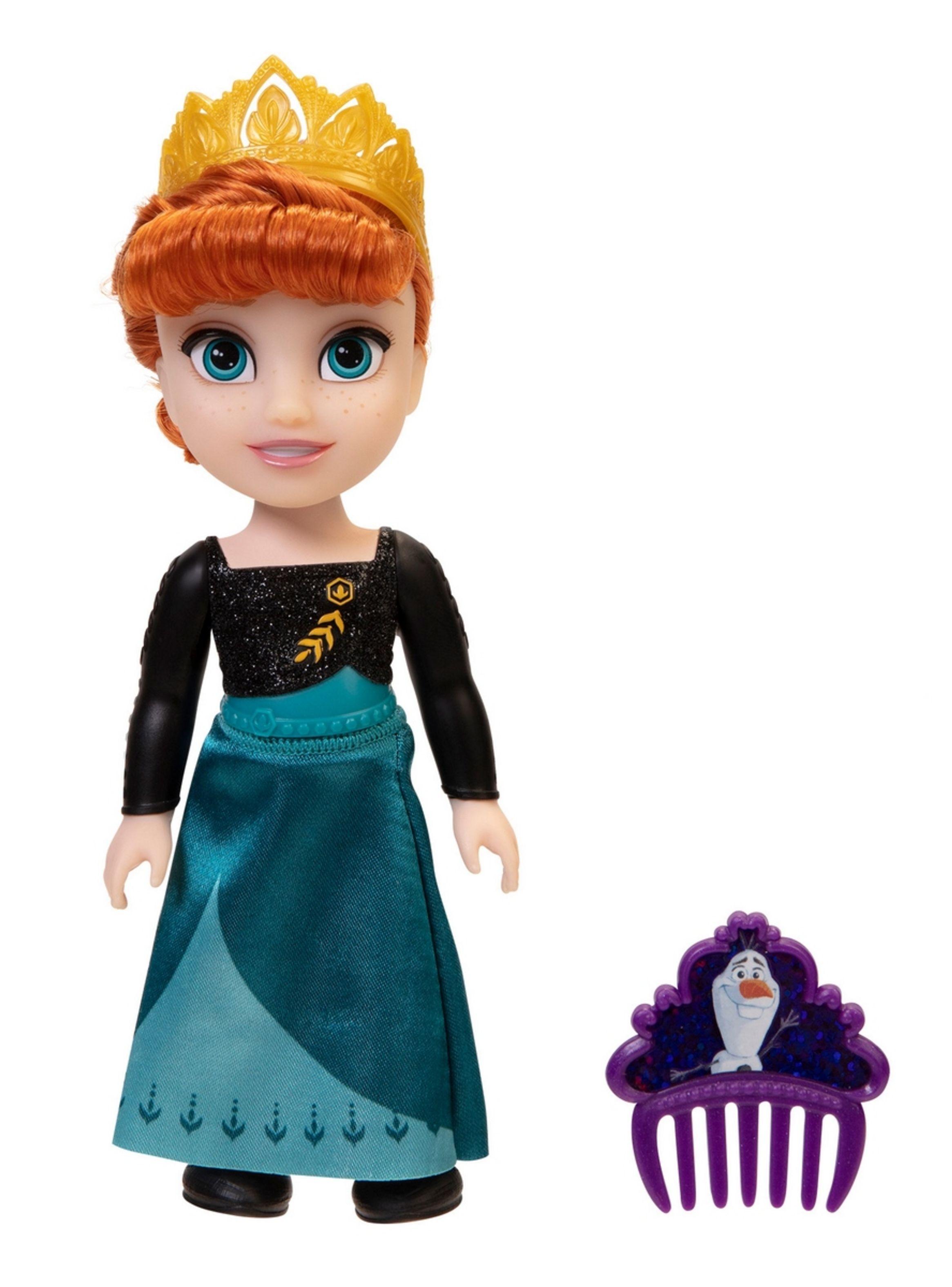 Muñeca con accesorios frozen disney -anna reina de arendelle-5