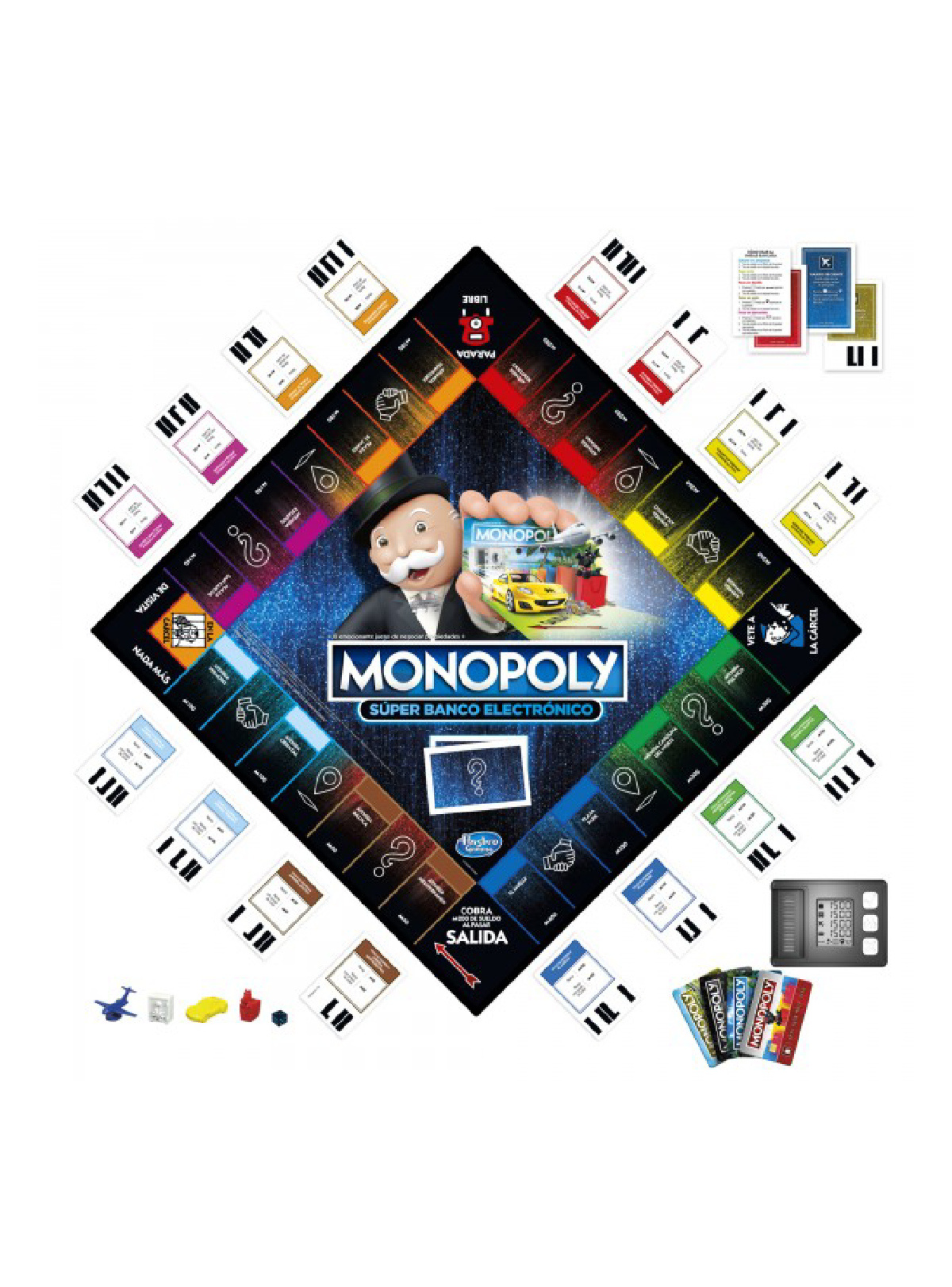 Monopoly Súper Banco Electrìnico Hasbro-1