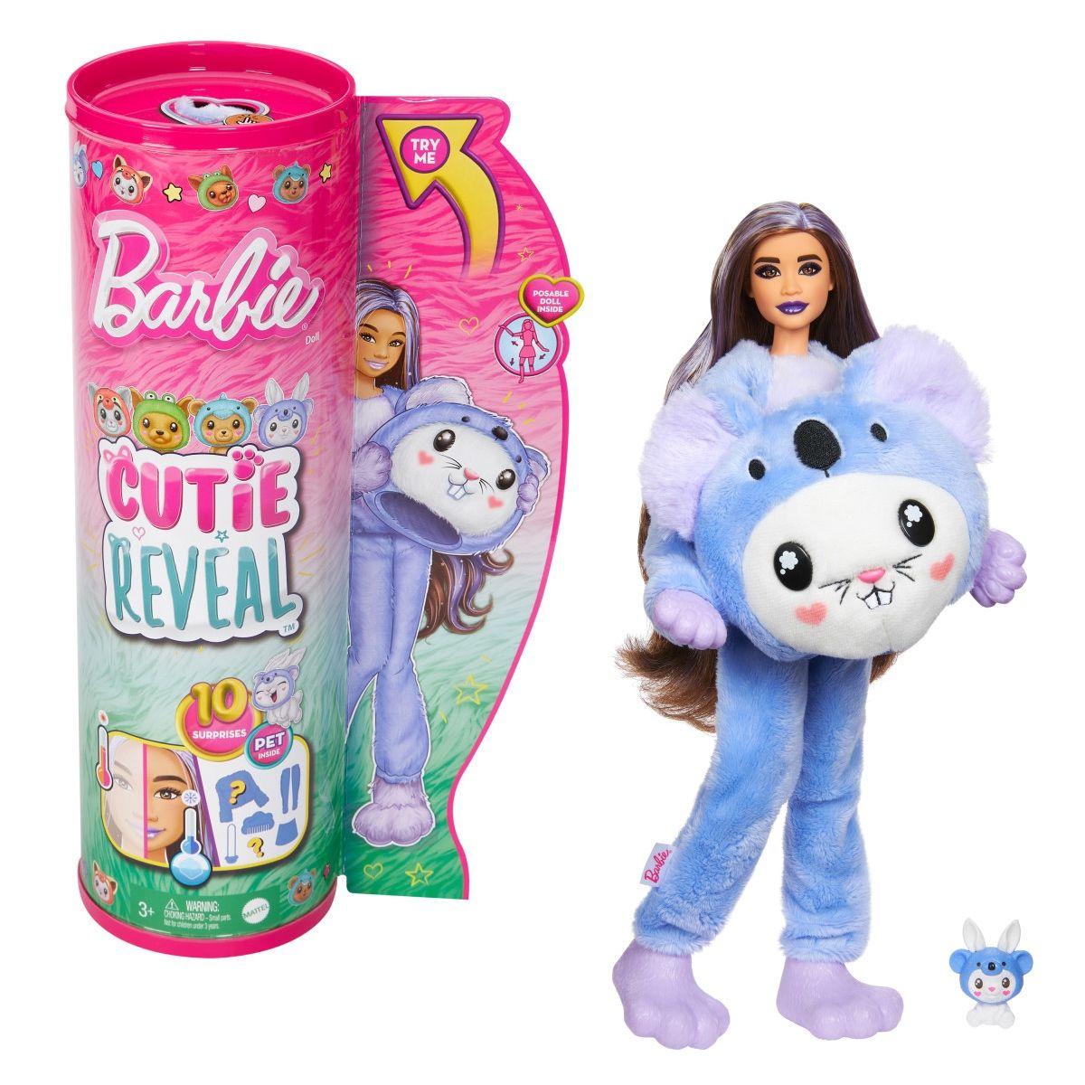 Barbie Cutie Reveal Disfraces Divertidos - Conejo/Koala-0