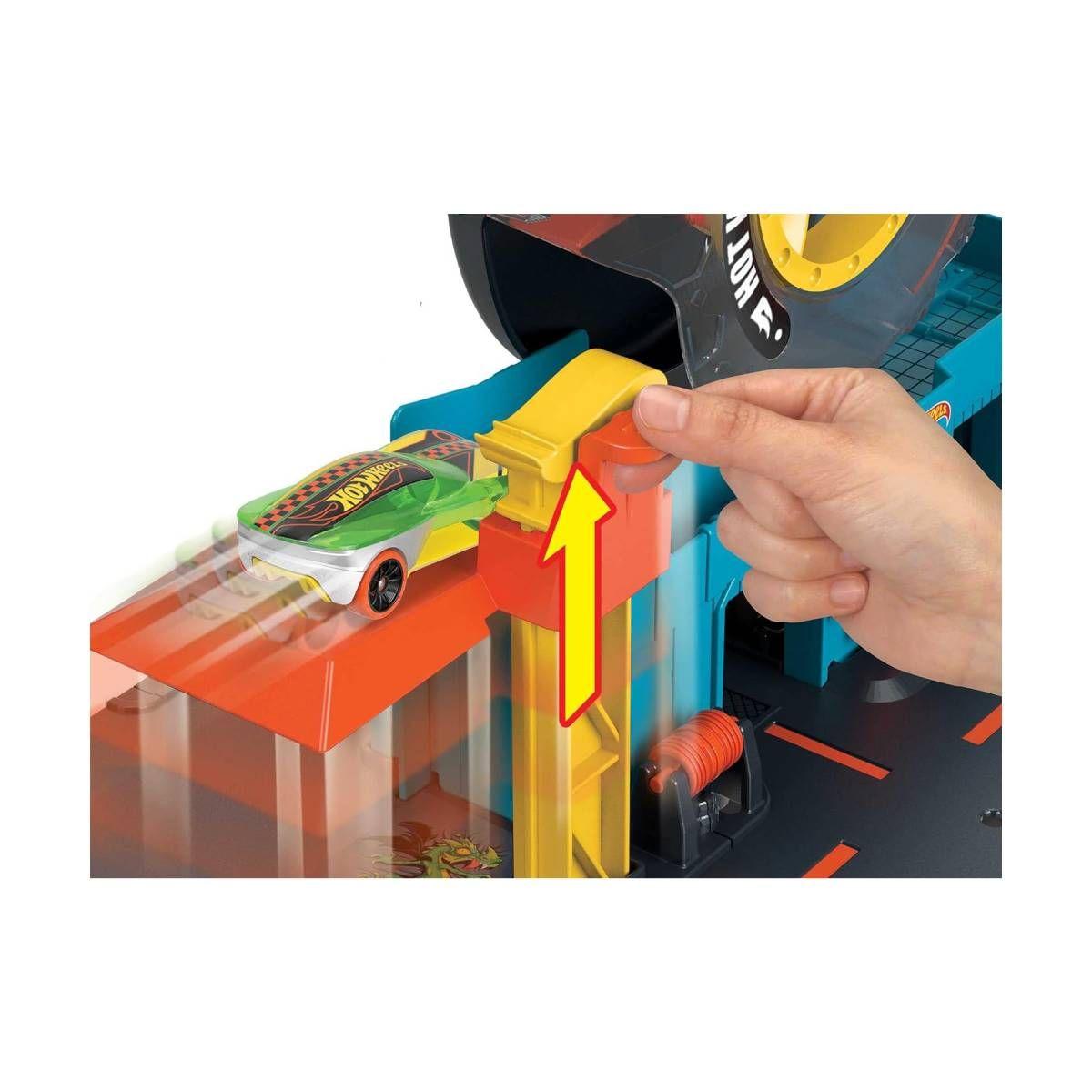 Hot Wheels City Super Tienda De Llantas-2