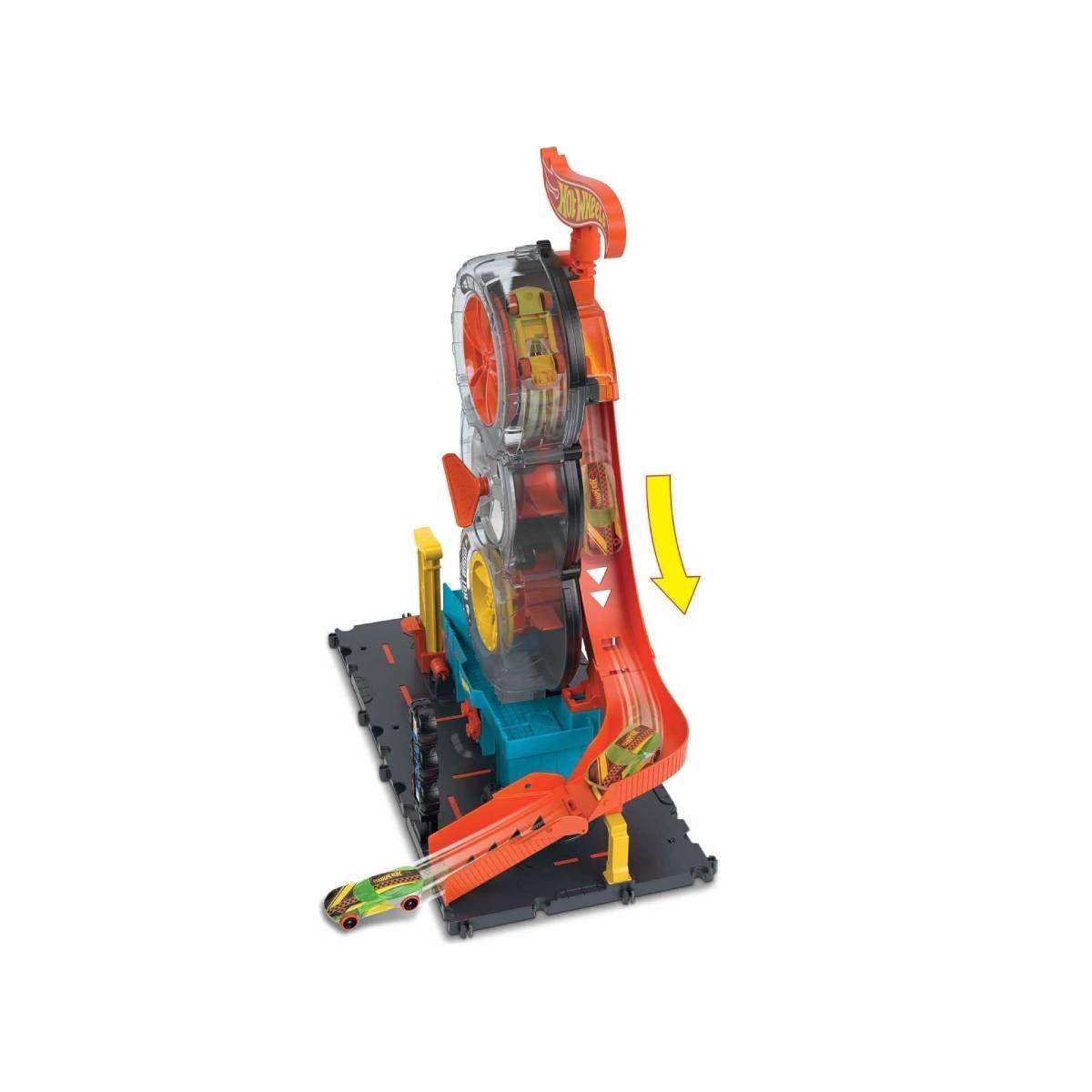 Hot Wheels City Super Tienda De Llantas-3