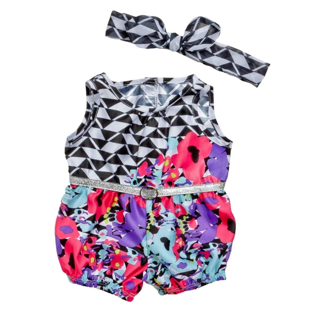 Enterito Flores Con Cintillo Honey Girls Build-a-bear-1