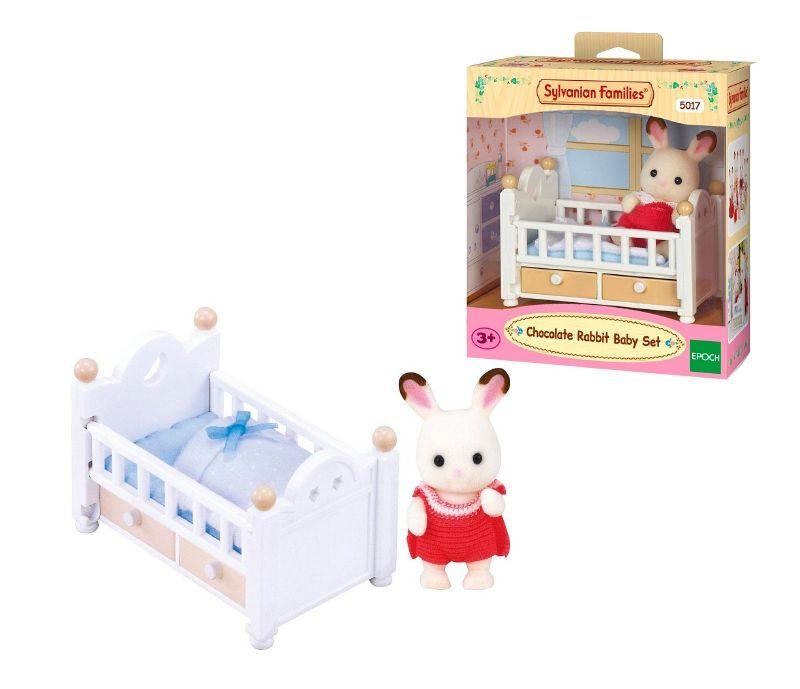 Conejo Bebe Y Cuna Sylvanian Families-0
