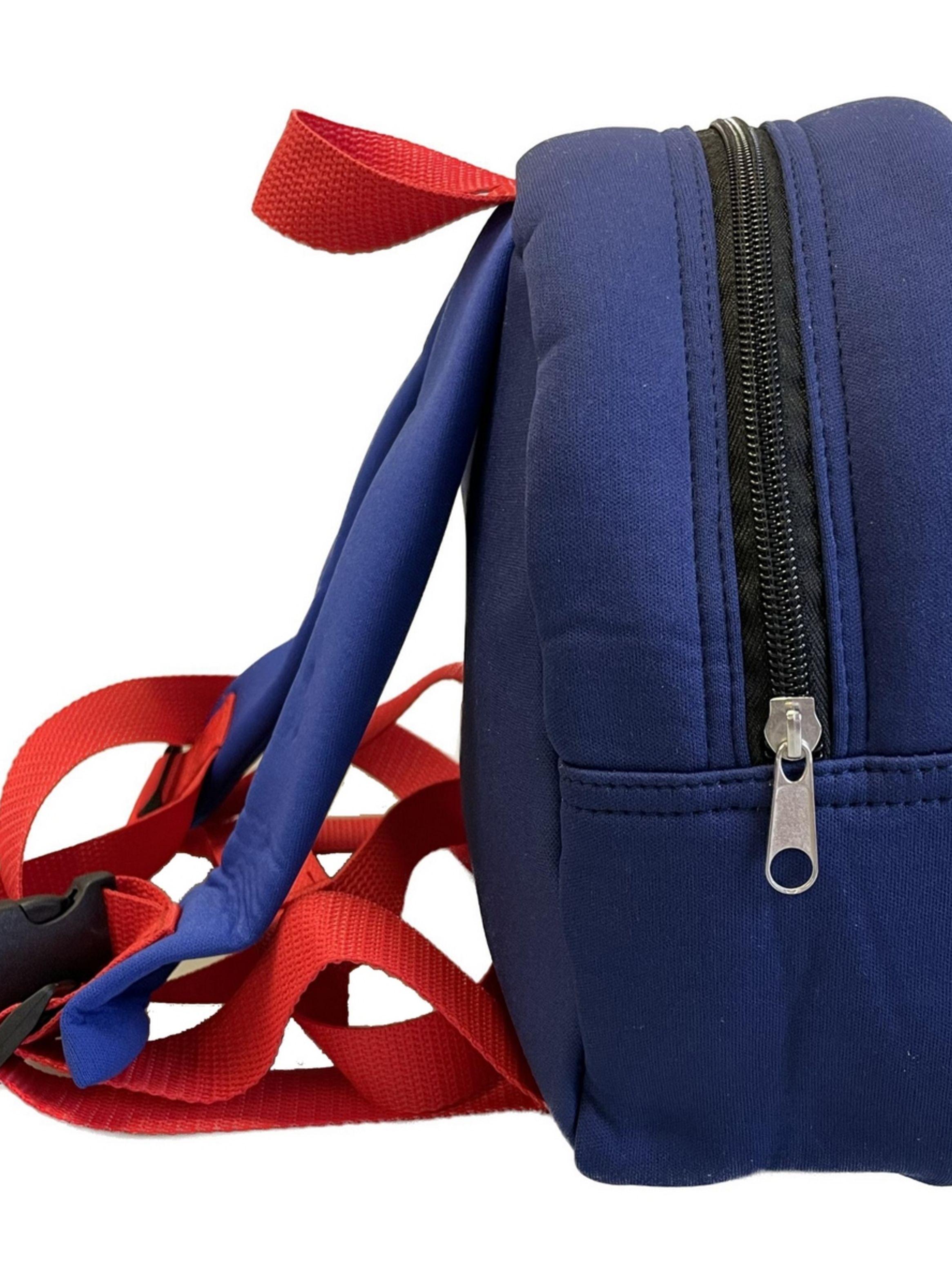 Mochila Preescolar 3d Spidey Con Arnés-1