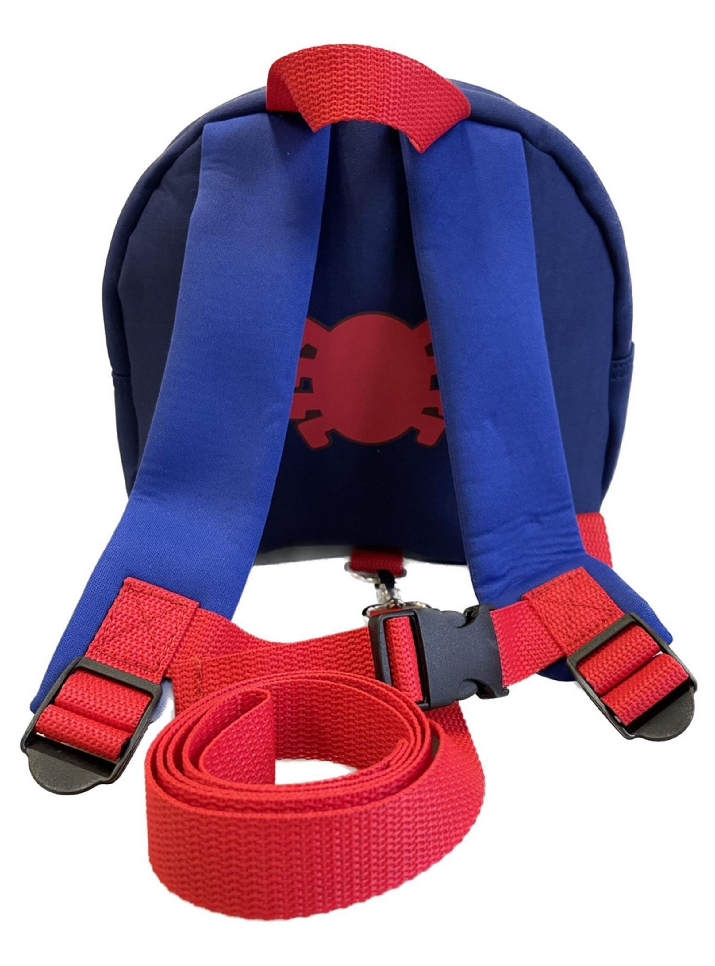 Mochila Preescolar 3d Spidey Con Arnés-2