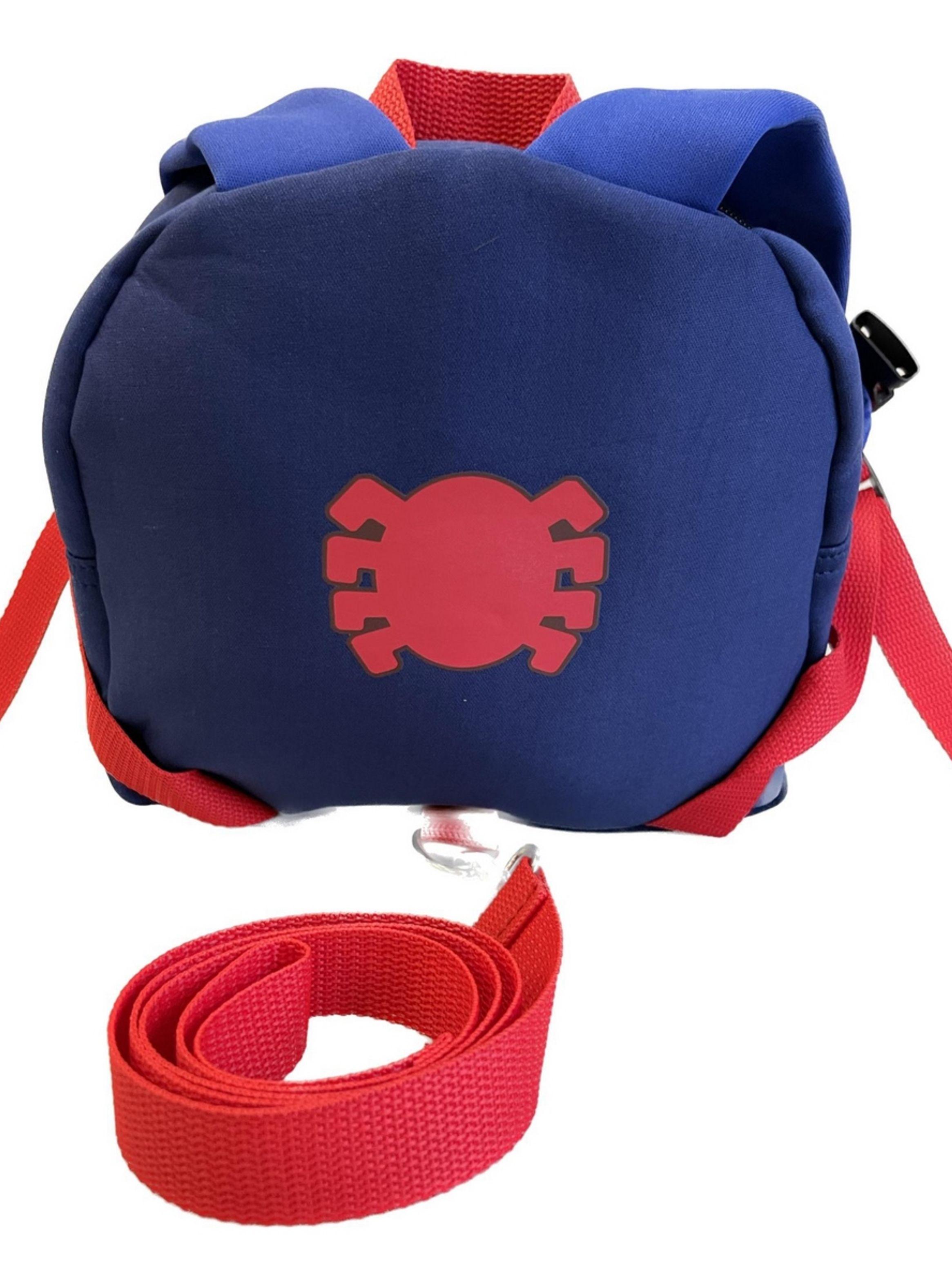 Mochila Preescolar 3d Spidey Con Arnés-3