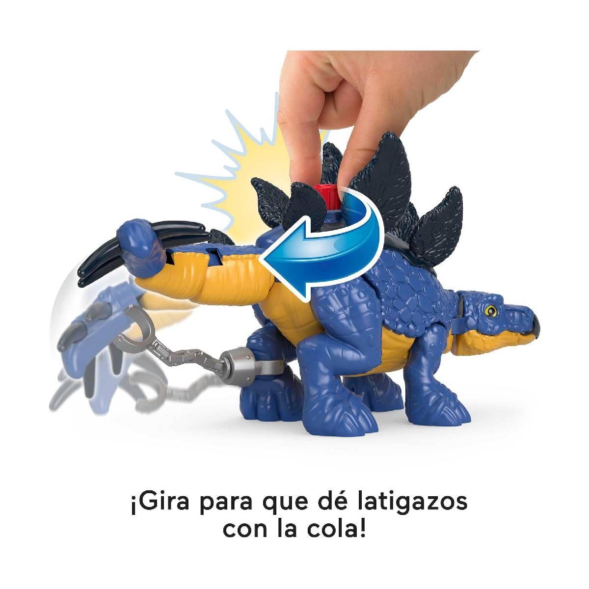 Imaginext Jurassic World Stegosaurus & Dr. Grant-2