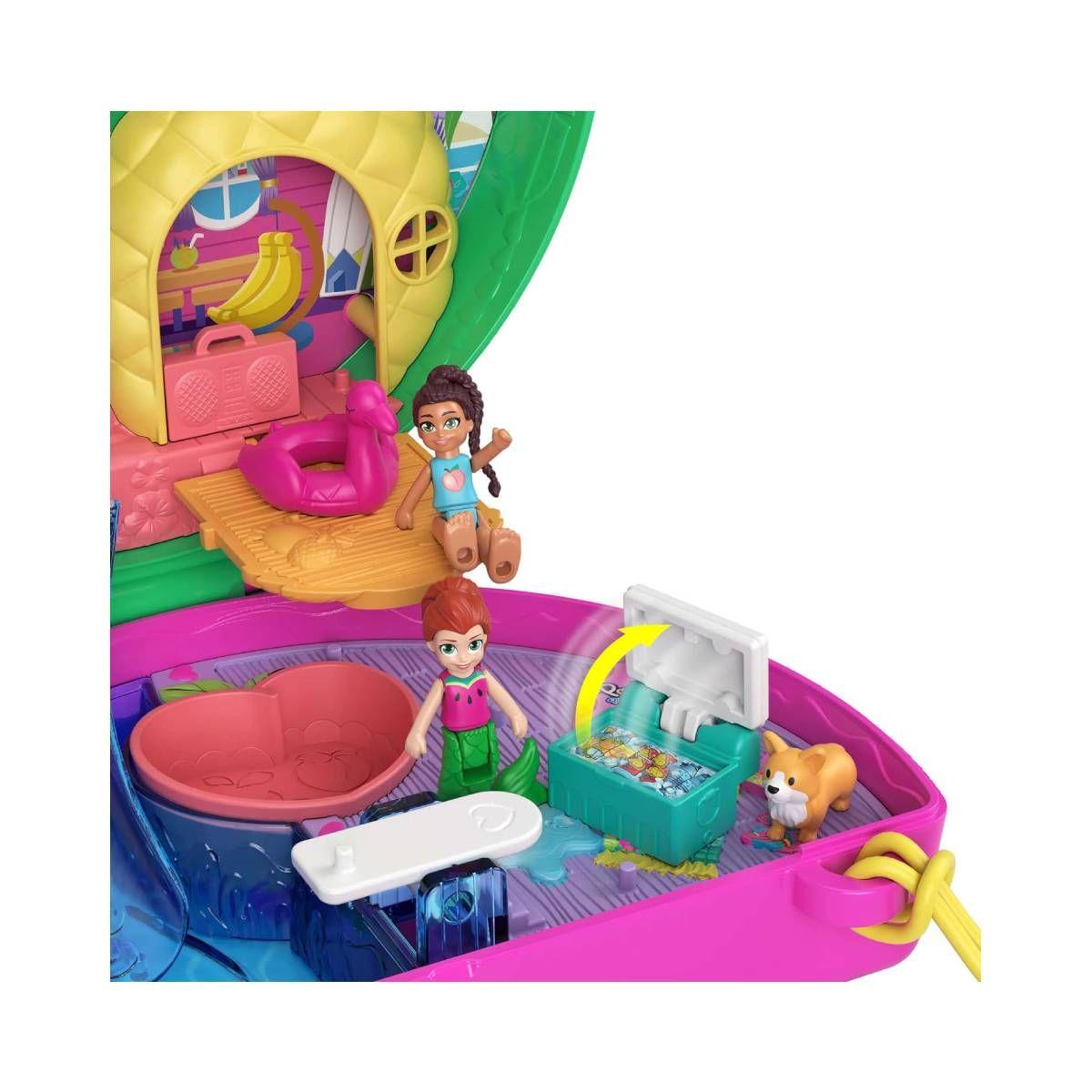 Polly Pocket Estuche - Sandia Fiesta De Alberca-3