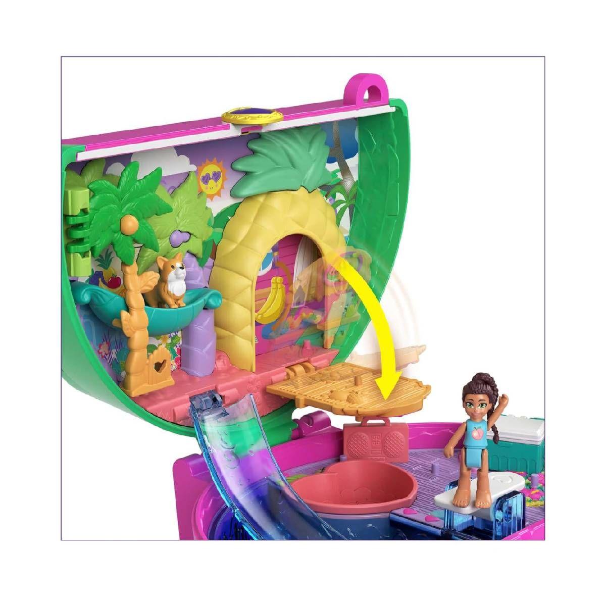 Polly Pocket Estuche - Sandia Fiesta De Alberca-4