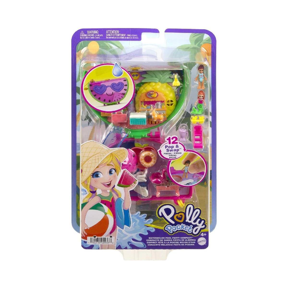 Polly Pocket Estuche - Sandia Fiesta De Alberca-6