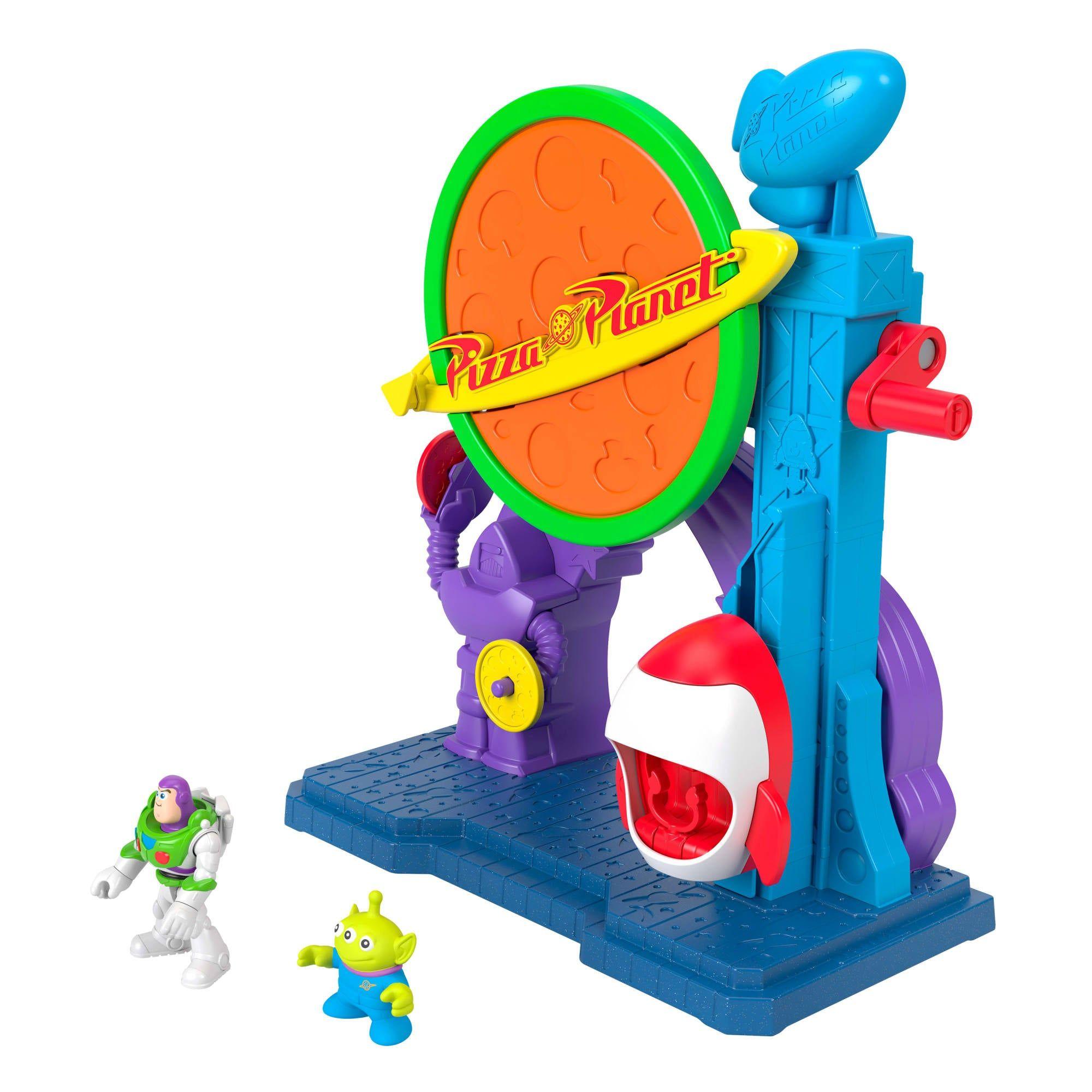 IMAGINEXT SET DE PIZZA PLANET CON BUZZ Y ALIEN TOY STORY-8
