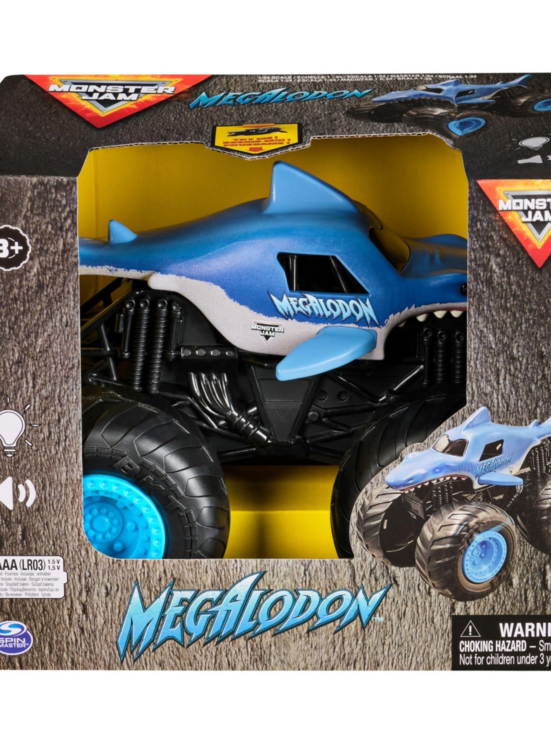 MONSTER JAM AUTO CON LUZ Y SONIDO - MEGALODON-2