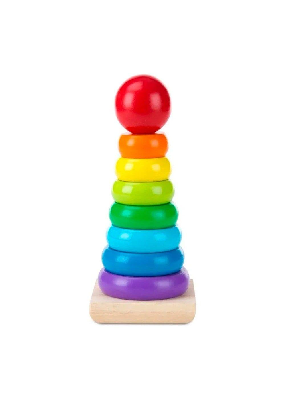 JUEGO APILADOR ARCOIRIS DE MADERA MELISSA AND DOUG-3