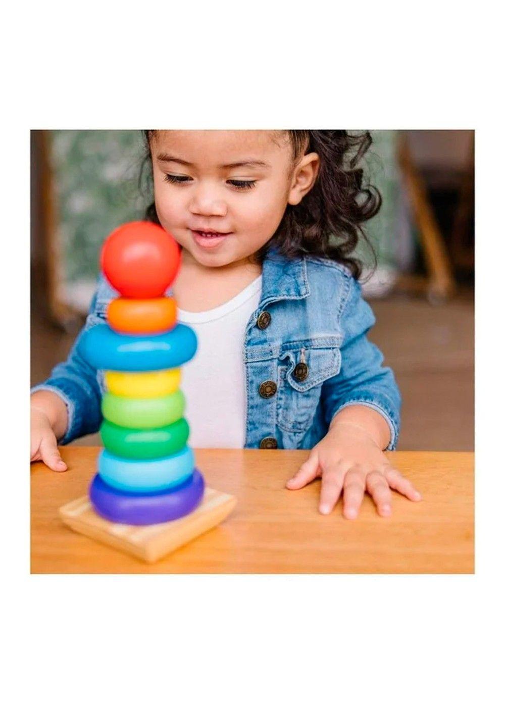 JUEGO APILADOR ARCOIRIS DE MADERA MELISSA AND DOUG-5