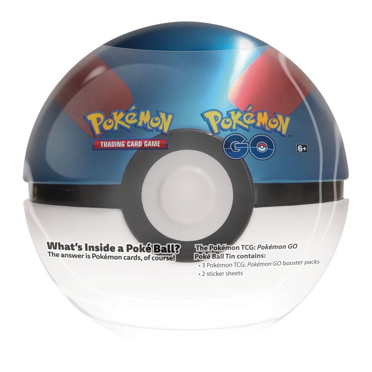 Pokemon Go Pokeball Tin Ingles - Greatball-0