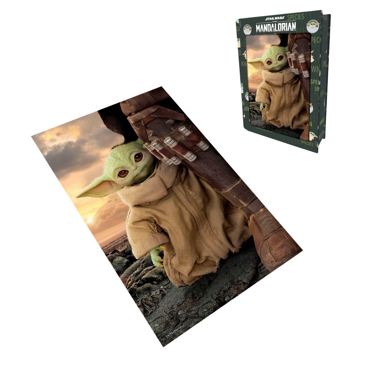 Puzzle 3d En Lata De 300 Piezas - Star Wars Baby Yoda-0