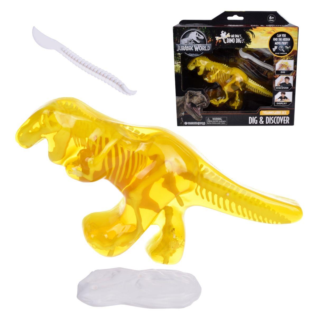Set Excavacion Esqueleto Dinosaurio T-rex Jurassic World-0