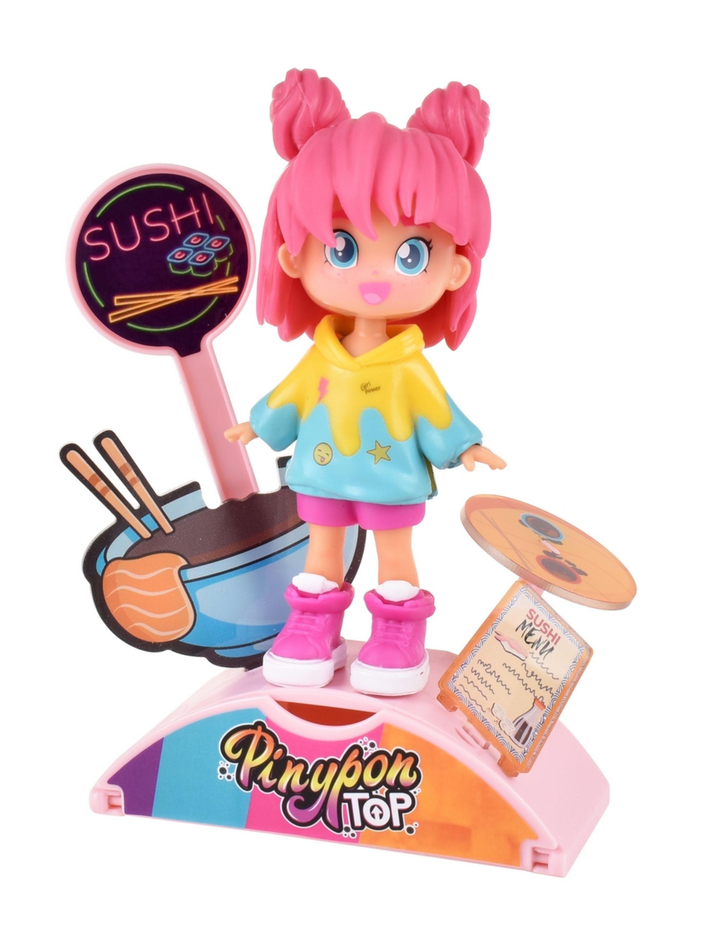 Muñeca 11 Cm Foodie Girls Pinypon Top - Sushi-4