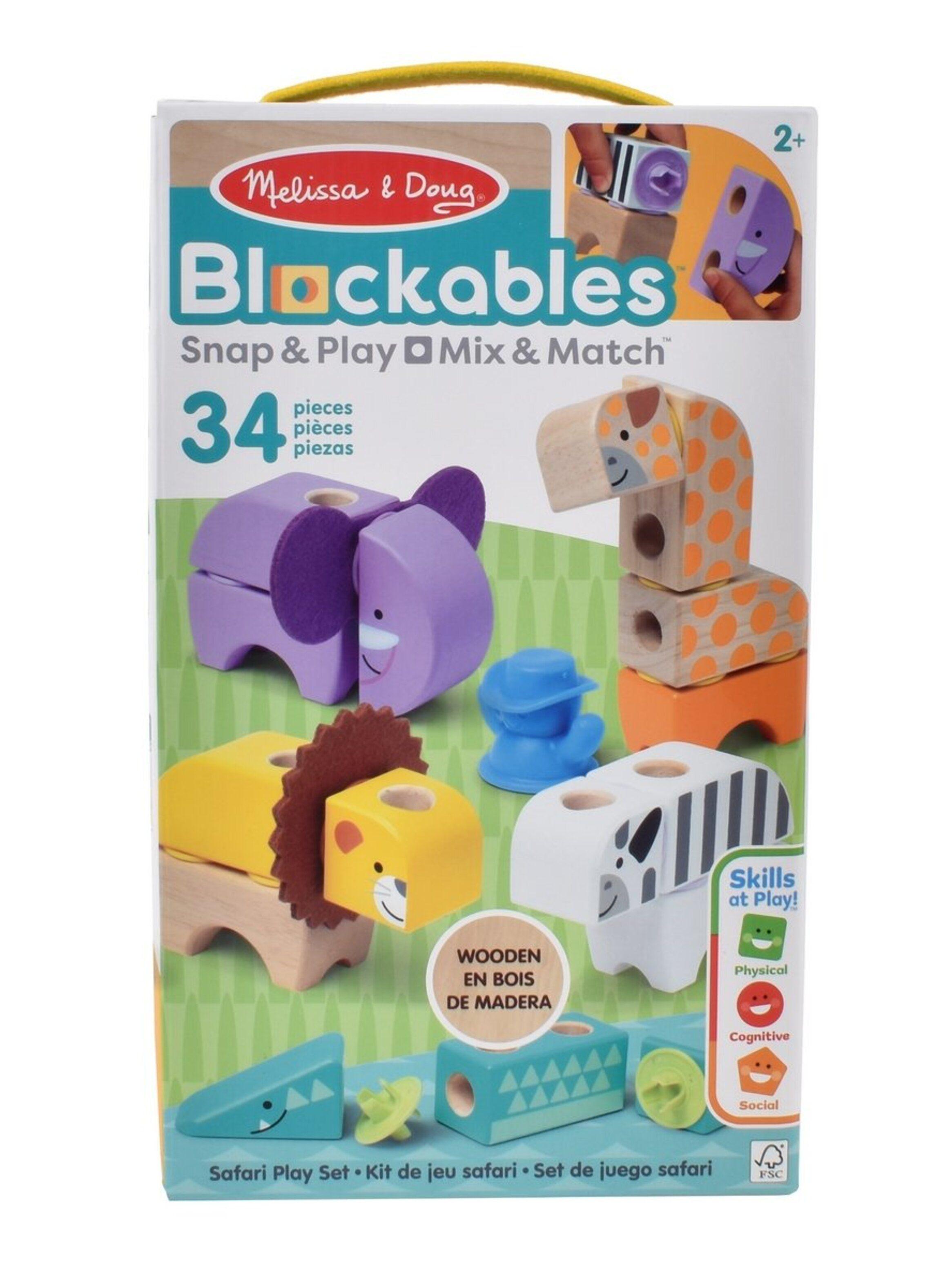 Set De Bloques Animales Sel Safari Melissa And Doug-2