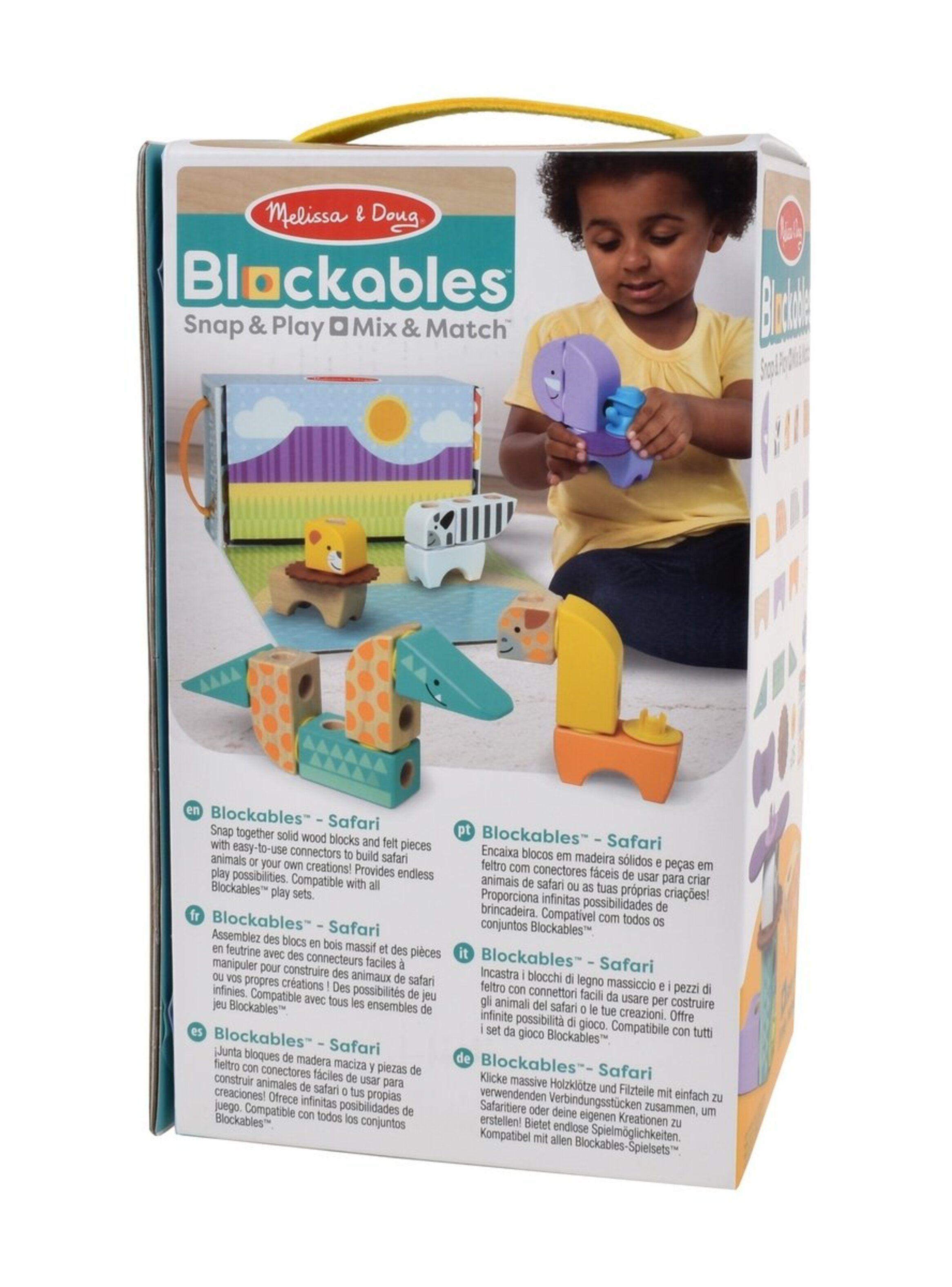 Set De Bloques Animales Sel Safari Melissa And Doug-3