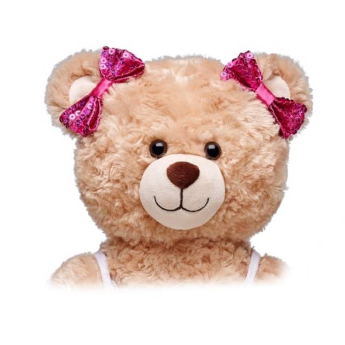 2 Moños Fucsia Build-A-Bear-2