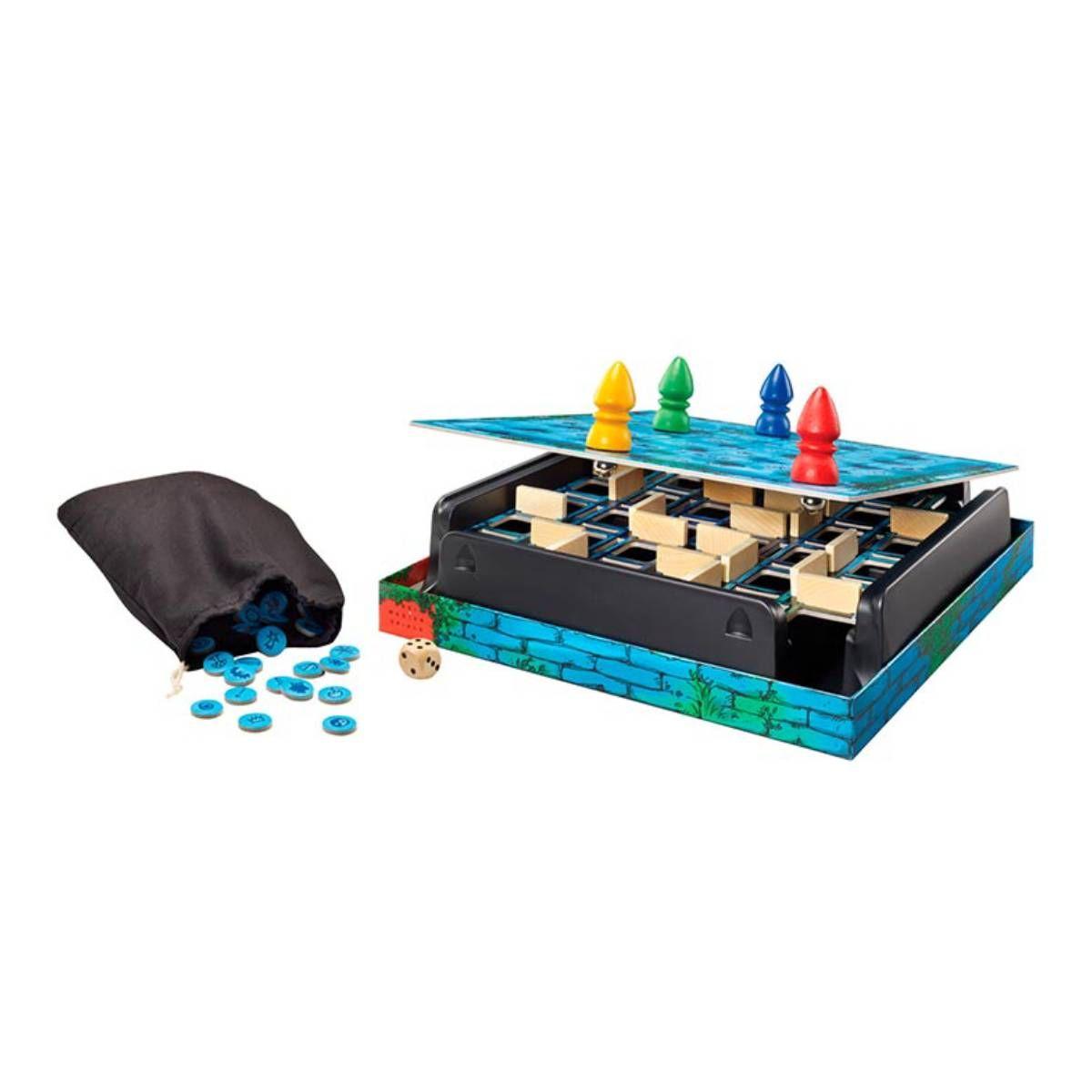 Juego de mesa Laberinto Mágico 4 jugadores estrategia-4