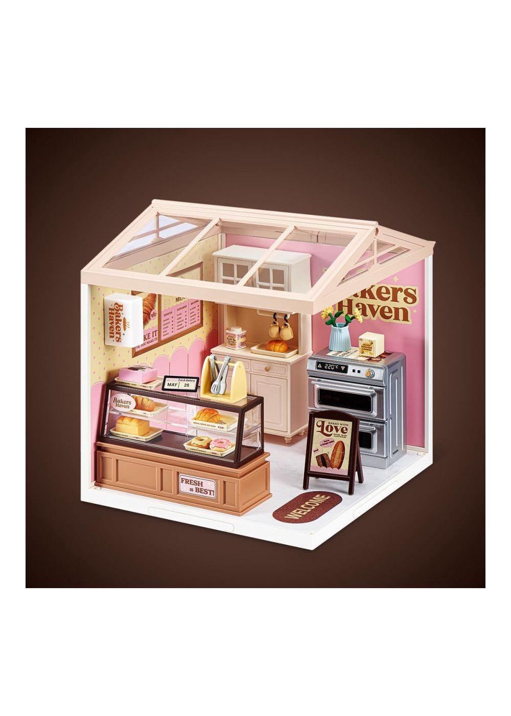 ZURU Mini Brands Spaces Bakers Haven Bakery Set Miniatura-1