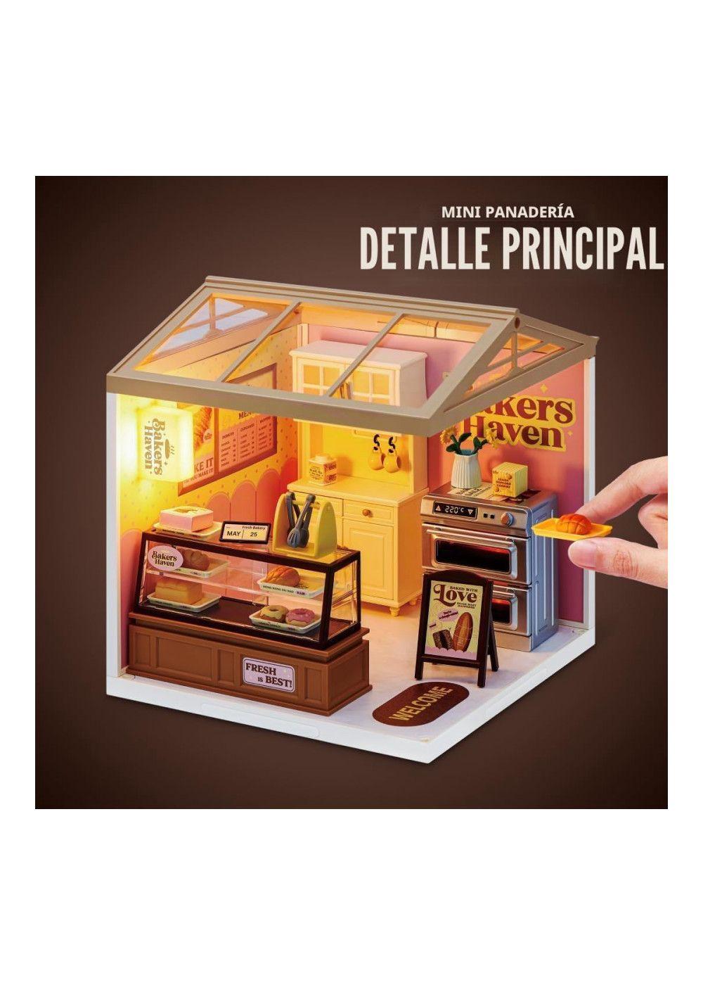 ZURU Mini Brands Spaces Bakers Haven Bakery Set Miniatura-2