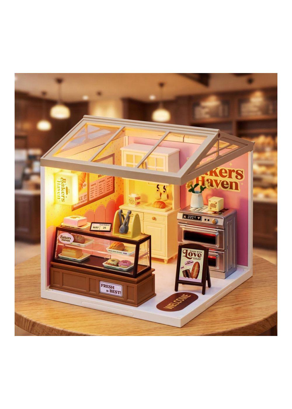 ZURU Mini Brands Spaces Bakers Haven Bakery Set Miniatura-3