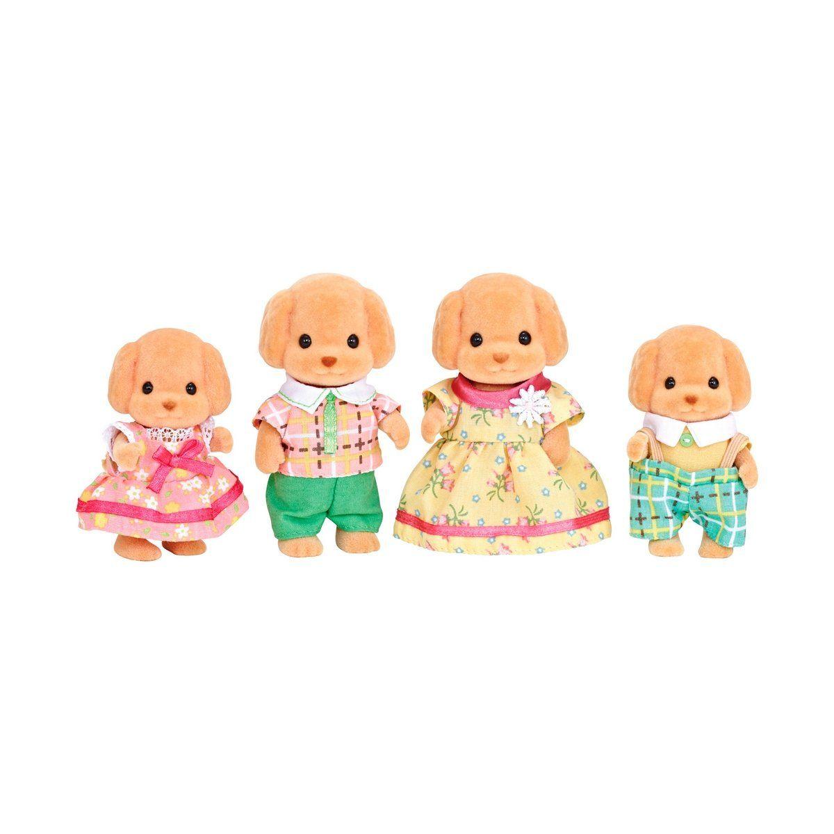 FAMILIA PERRO CANICHE SYLVANIAN FAMILIES-0