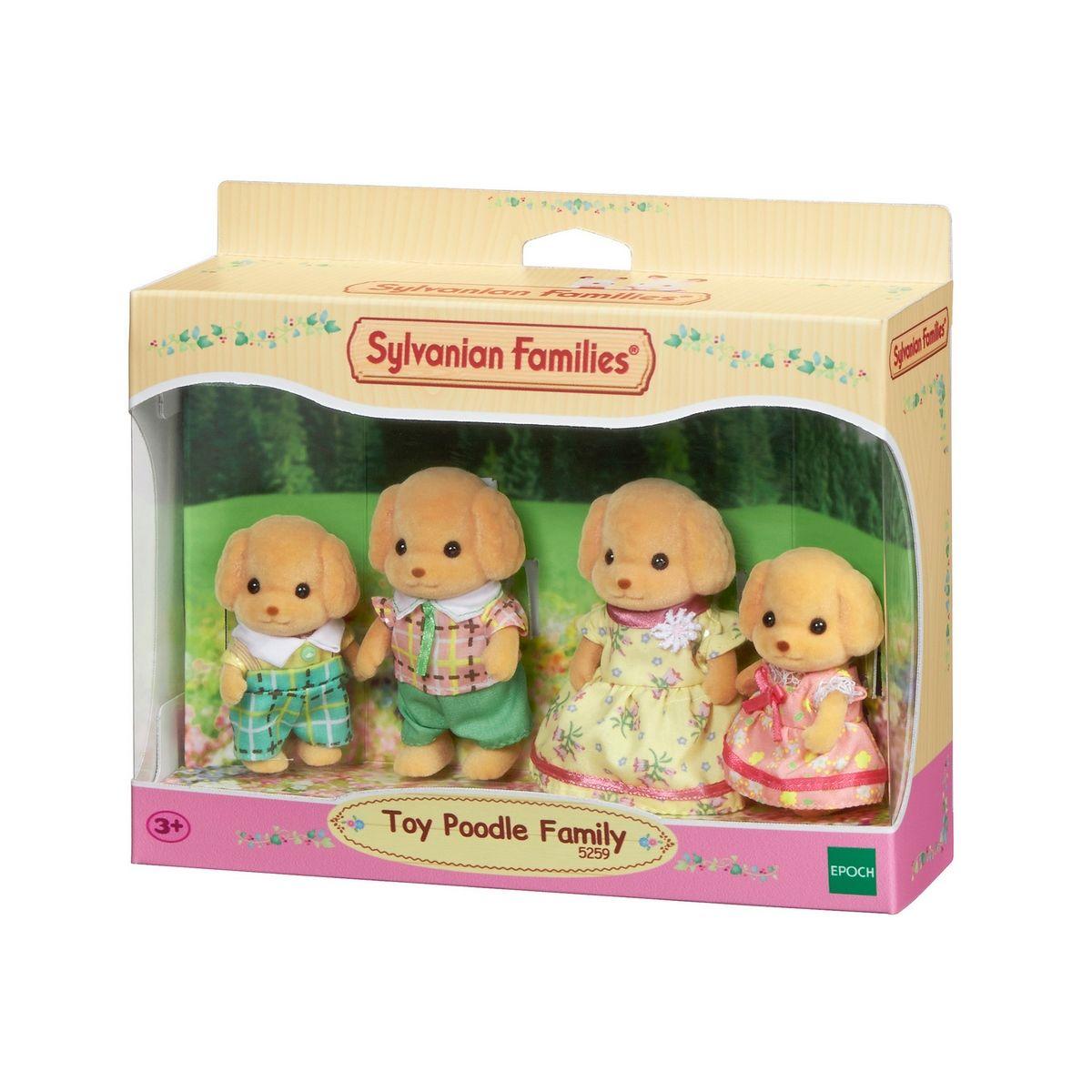FAMILIA PERRO CANICHE SYLVANIAN FAMILIES-1