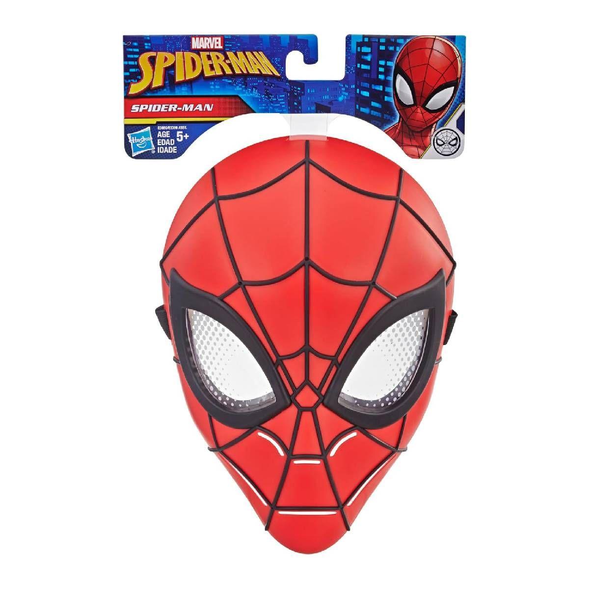 Máscara de héroe SPIDERMAN diseño ajustable para aventuras-8
