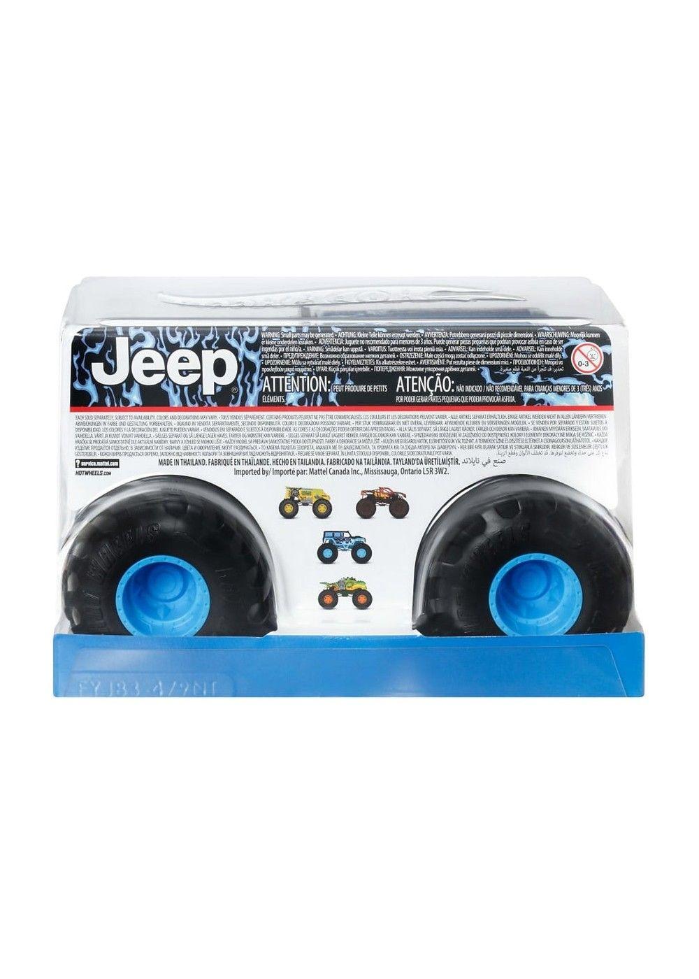 HOT WHEELS MONSTER TRUCKS ESCALA 1:24 - JEEP-5