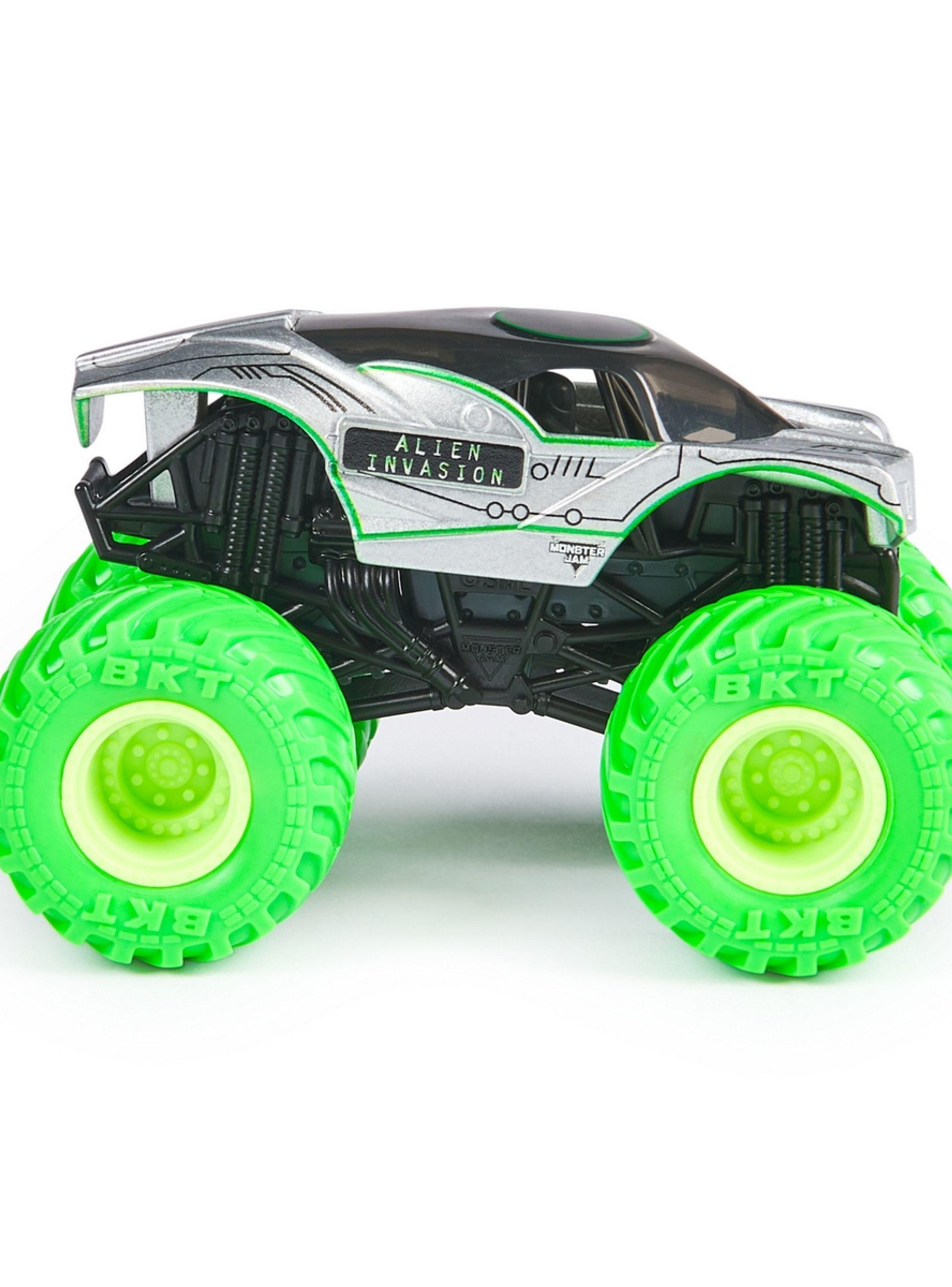 MONSTER JAM VEHÍCULO METALICO 1:64 - ALIEN INVASION-3