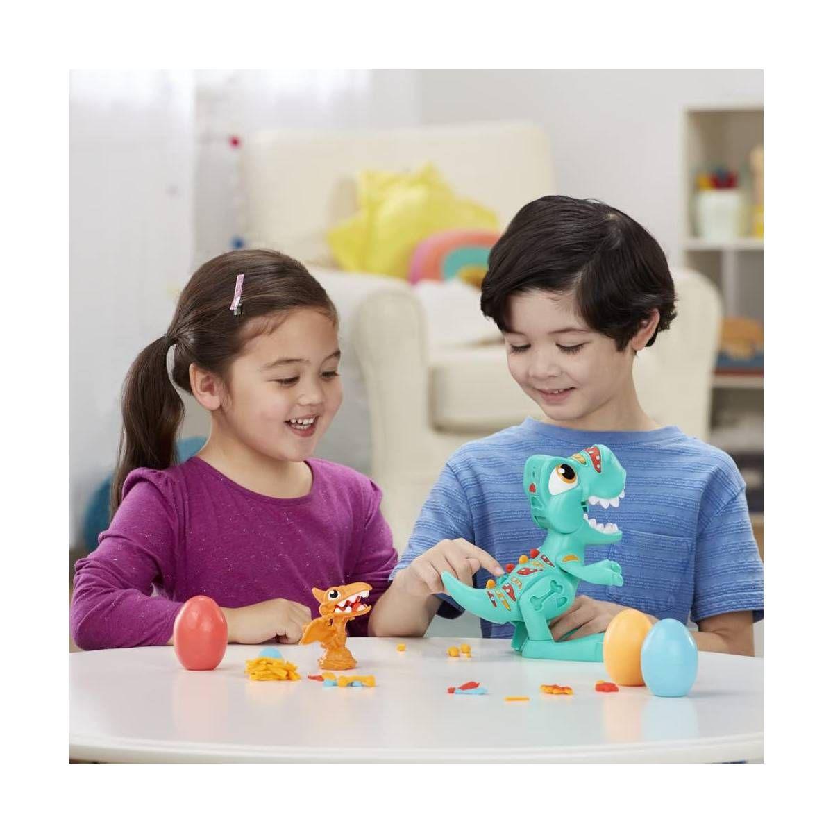 Play-doh Dino Crew Rex El Dino Glotìn Hasbro-6