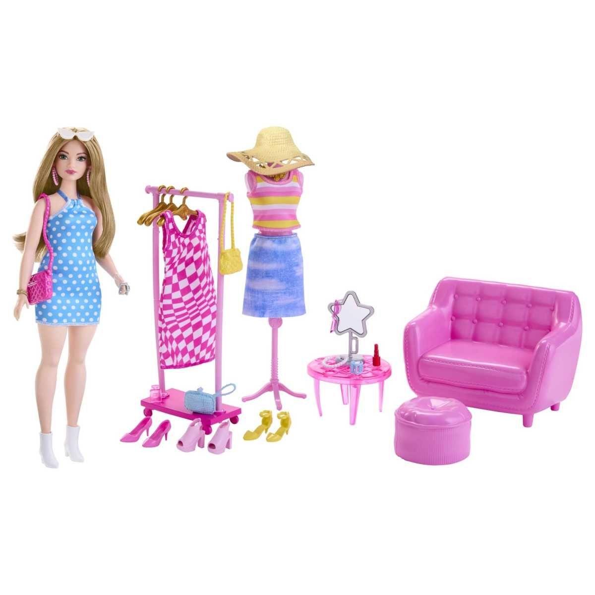 Barbie Estilista Y Armario-1