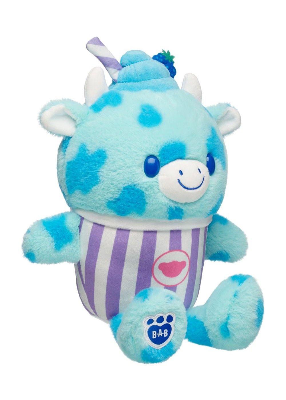 Peluche Vaca Azul Slushie Build-a-bear-2