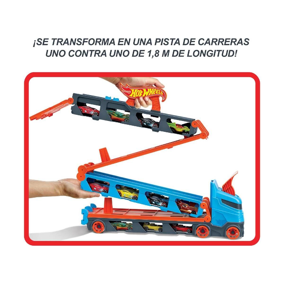 Hot Wheels Transporte Autopista Mattel-2