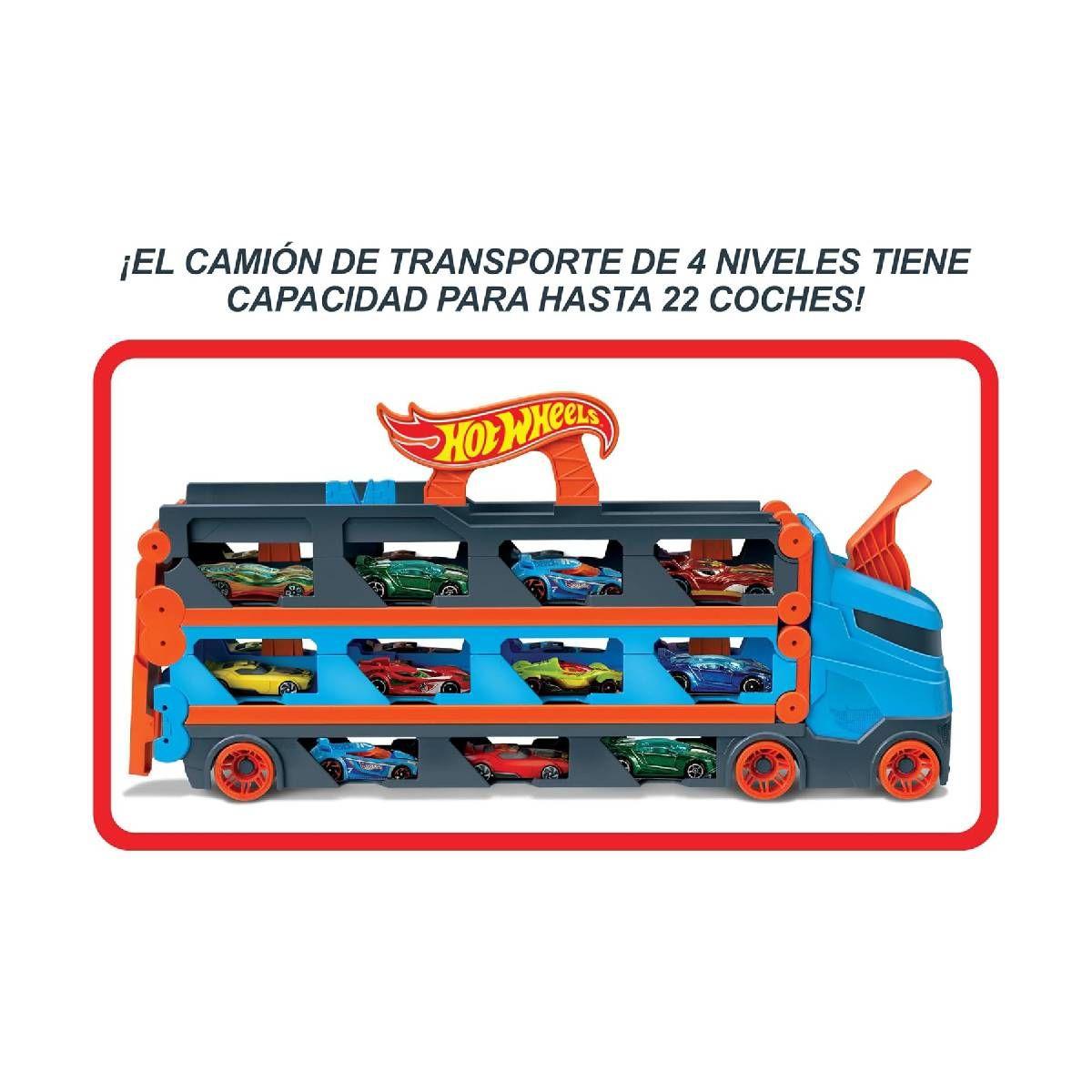 Hot Wheels Transporte Autopista Mattel-3