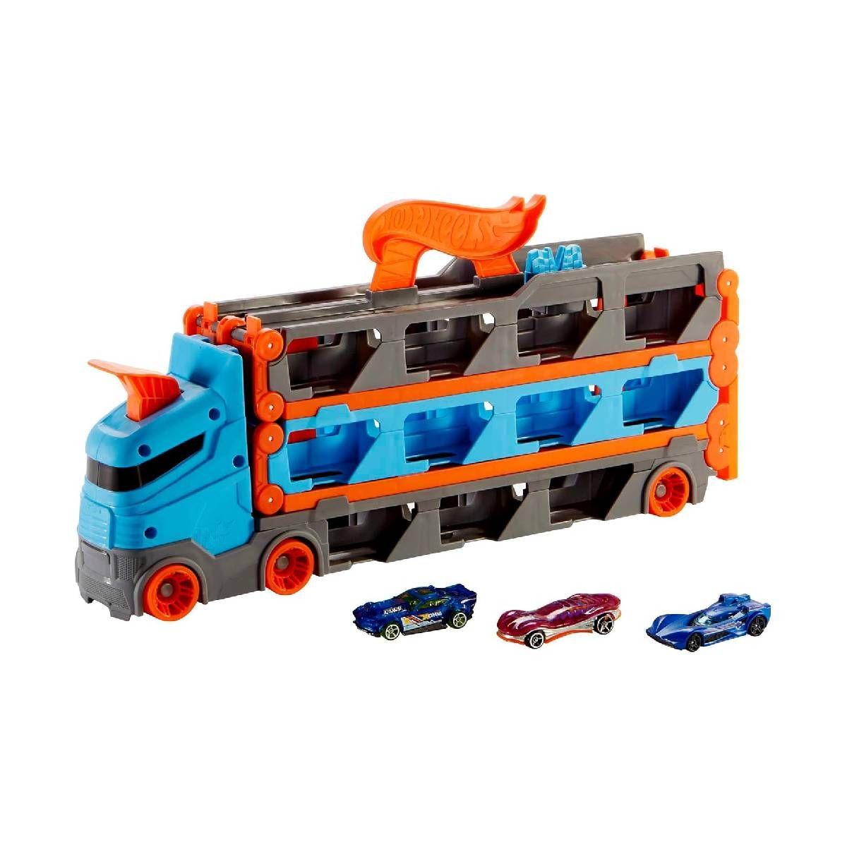 Hot Wheels Transporte Autopista Mattel-6