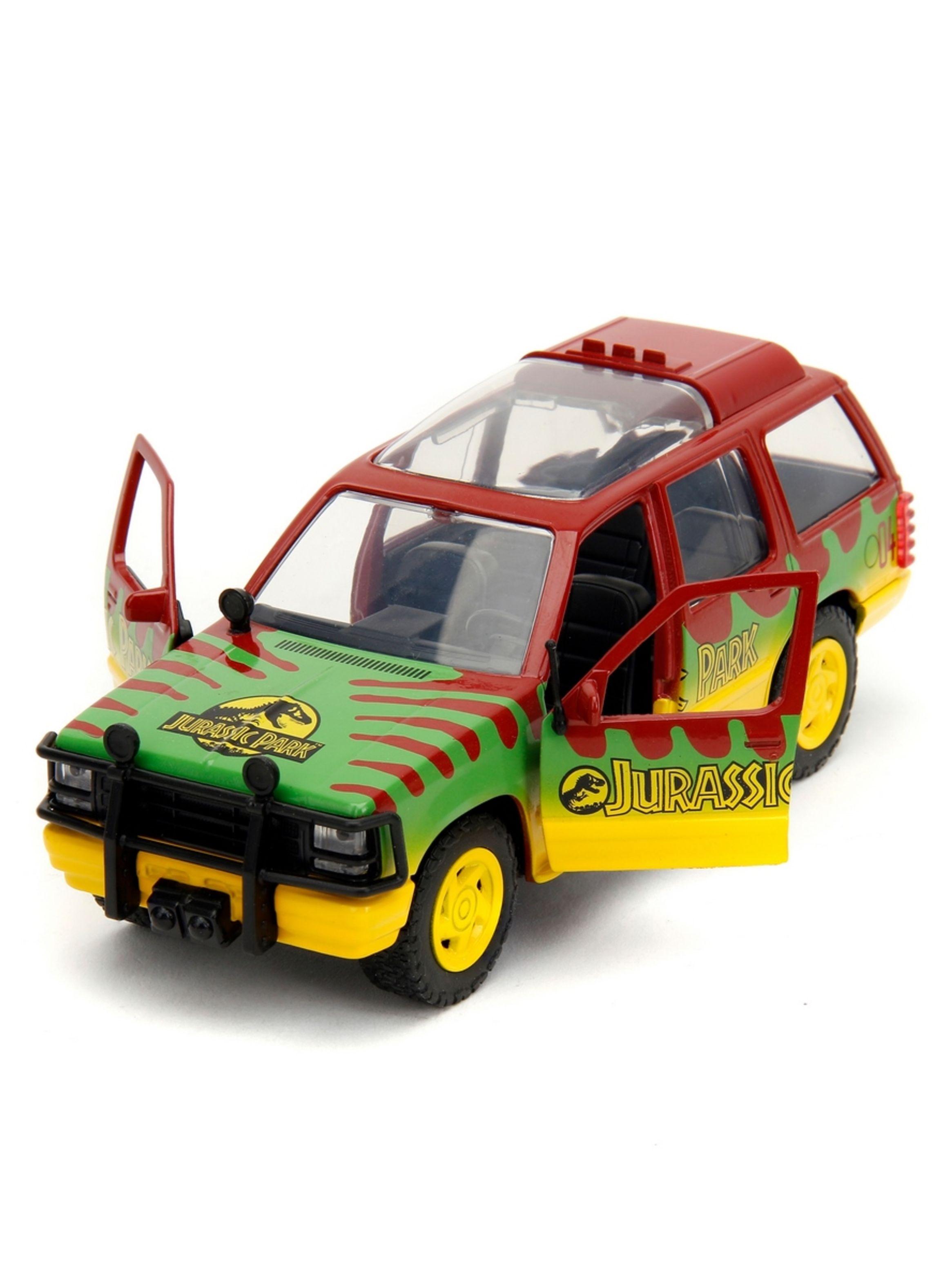 Vehículo Ford Explorer Jurassic Park 1:32 Jada-5