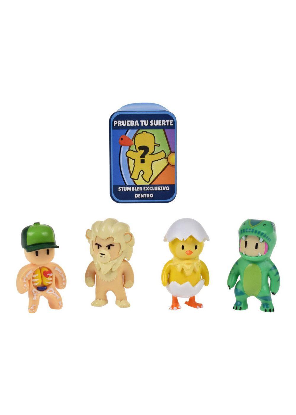 PACK 5 FIGURAS 5 CMS STUMBLE GUYS - T-REX GUY-0
