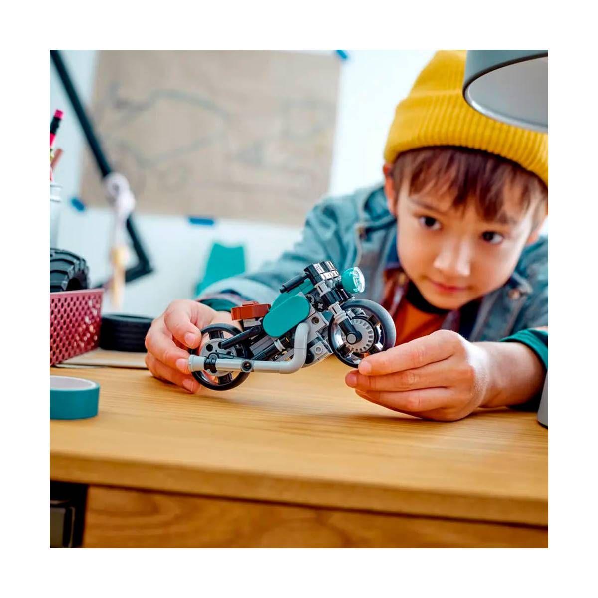 MOTO CLÁSICA LEGO CREATOR-3